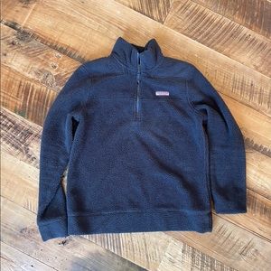 Vineyard Vines Sherpa quarter zip